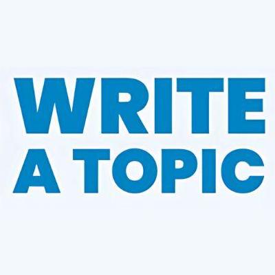 Write A Topic
