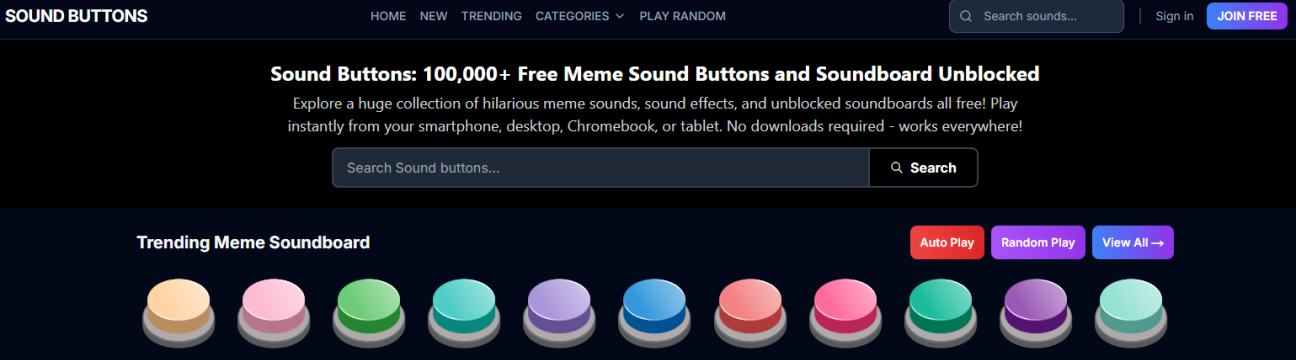 Memes Soundbuttons